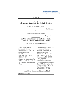 Brief for Respondents