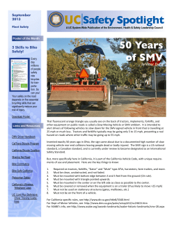 Safety Spotlight - University of California | Office of The President