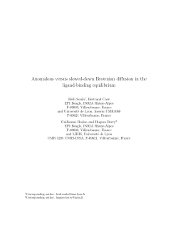Anomalous versus slowed-down Brownian diffusion in the