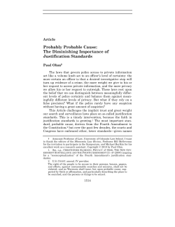 Probably Probable Cause