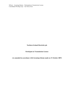 participate in transmission licence