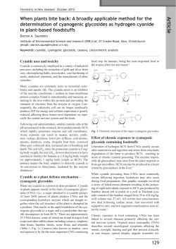 Article - New Zealand Institute of Chemistry
