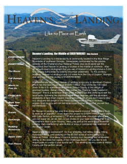 Like no Place on Earth