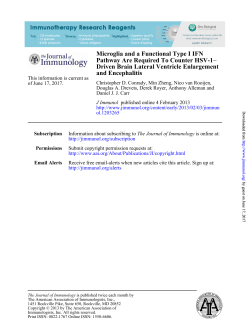 and Encephalitis Driven Brain Lateral Ventricle Enlargement
