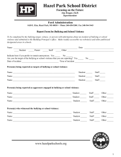 Ford Administration - Hazel Park Schools