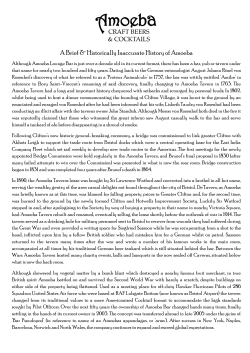 A Brief History of Amoeba