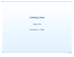 Linking Lines