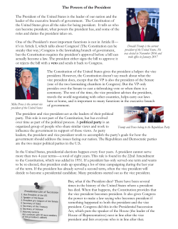 The Powers of the President