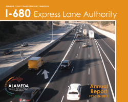 i-680 Express Lane Authority - Alameda County Transportation