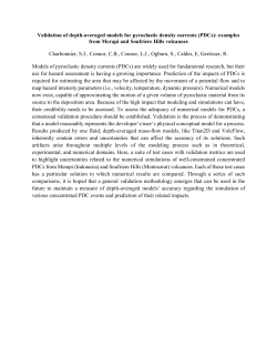 Validation of depth-averaged models for pyroclastic density currents