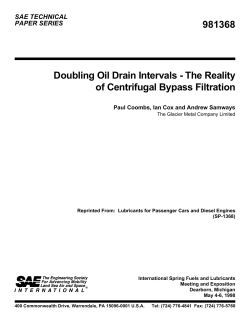 981368 Doubling Oil Drain Intervals