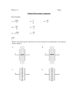 Unit 6 Electrostatics Review