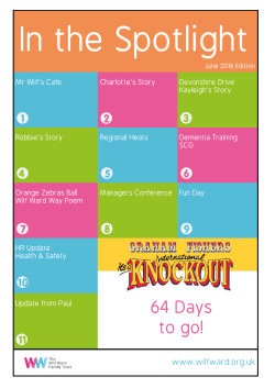 June 2016 - The Wilf Ward Family Trust