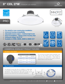 8`` CDL 27W - Green Creative