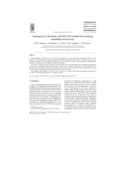 Interaction of bromine with Ni(110)