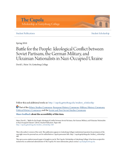 Battle for the People: Ideological Conflict between Soviet Partisans