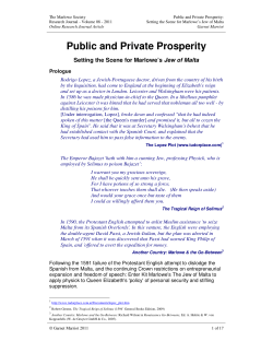 Public and Private Prosperity