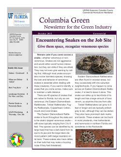 October 2015 Columbia Green - Columbia County Extension Office