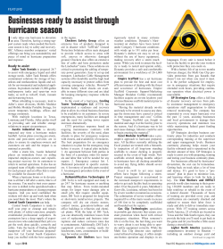 Businesses ready to assist through hurricane season