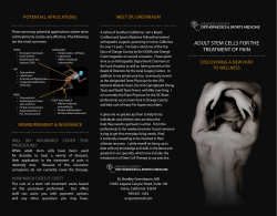 Stem Cell Injections
