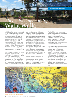 Walla Walla - Greater Hume Shire