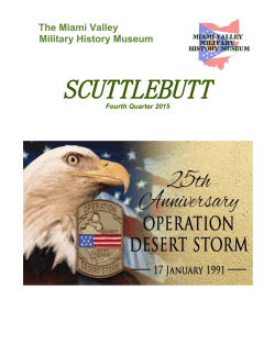SCUTTLEBUTT - Miami Valley Military History Museum