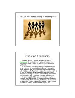 Bible Lesson Connection