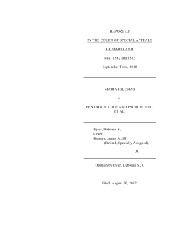 1562/10 - Maryland Courts
