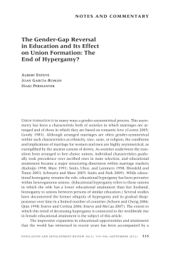gender-gap reversal in education and its effect on