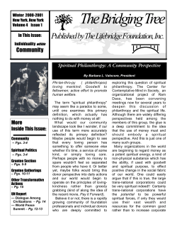 The Bridging Tree - Lifebridge Foundation