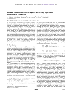 Extreme waves in random crossing seas: Laboratory experiments