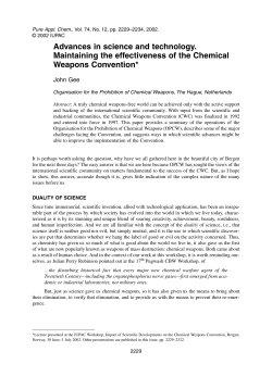 Advances in science and technology. Maintaining the