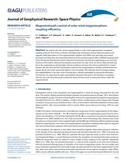 Magnetosheath control of solar wind