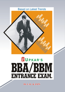 BBA Entrance Exam., 2014 Solved Paper
