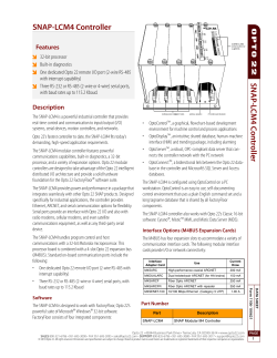 SNAP-LCM4 Controller