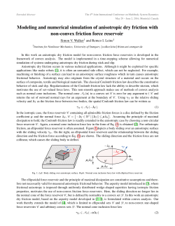 Modeling and numerical simulation of anisotropic dry friction with