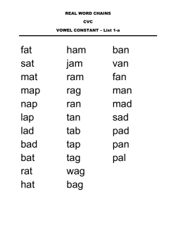 real word chains