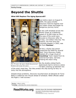 Beyond the Shuttle