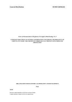 Crop Plants Made Virus Resistant through Coat Protein