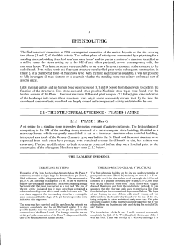 the neolithic - Archaeology Data Service