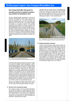 TILOS project report: new Cologne