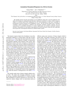 Anomalous Dynamical Responses in a Driven System