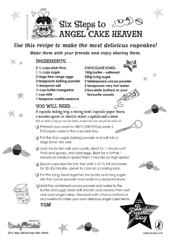 Use this recipe to make the most delicious cupcakes!