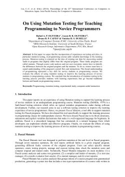 ICCE 2009 Publications Format - LABES/ICMC