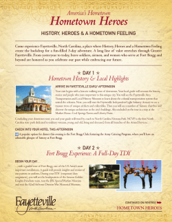 Hometown Heroes - VisitFayettevilleNC.com