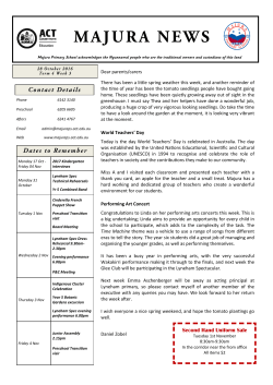 Majura News 28 October 2016 ( 1.4 MB)