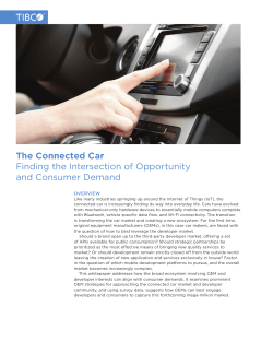 The Connected Car