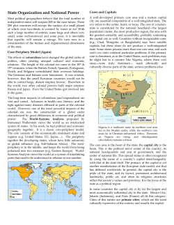 State Organization and National Power