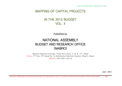 National Assembly Budget and Research Office