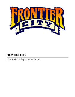 Rider Safety and ADA Guide